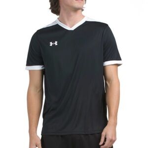 NWT Under Armour black & white Maquina jersey S